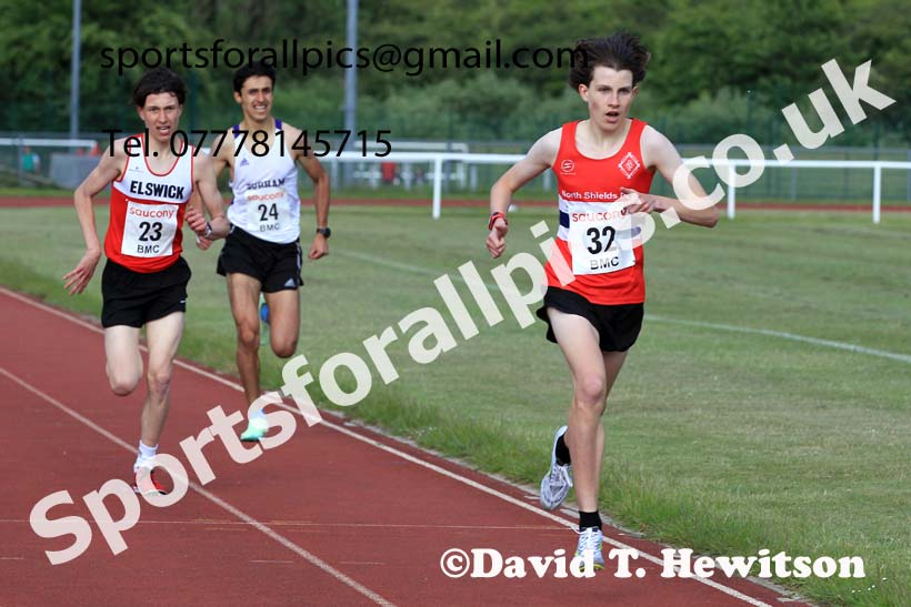 The 1500 metres, 2022 BMC Chester le Street. Photo: David T. Hewitson/Sports for All Pics
